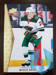 2022-23 Upper Deck Marco Rossi #RDT-1 Retro Gold Die-Cut Rookie Wild